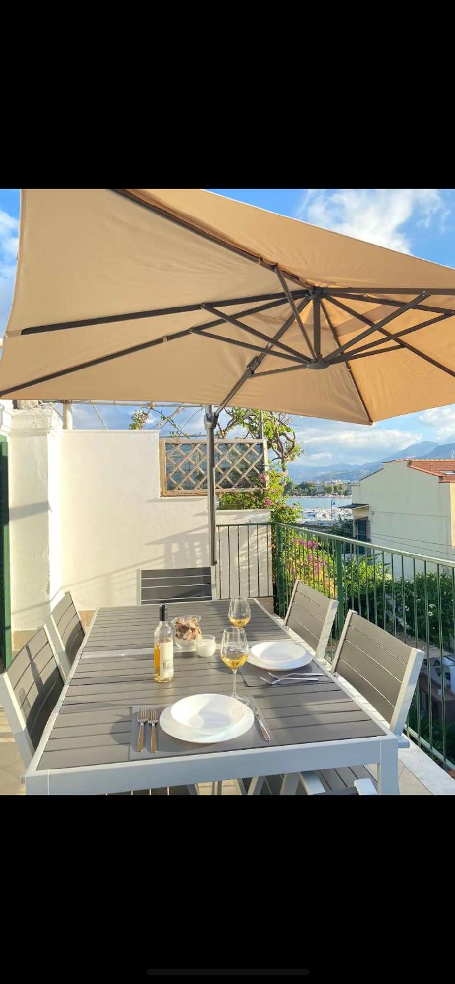 The White Sail - Mondello Apartment With Terrace - Casa Di Vincenzo E Andrea Luaran gambar
